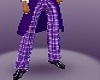 *PMM Check purple pants
