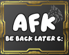 [W] AFK Particle Sign