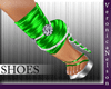 VN Diamond Green Heels