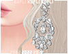 $K Diamond Earrings