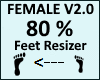 Feet Scaler 80% V2.0
