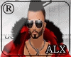 [Alx]Coat  Red B&R