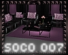 Purple Destiny Sofa Set