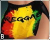 Reggae Leather Skirt