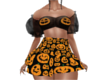 halloween dress pumpkin