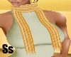 GOLD FALL SCARF SS