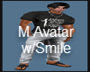 1. M Avatar w/Smile