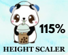 Height Scaler 115%