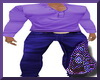 Purple Jeans/Pullover M