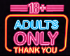 Adult Only Neon