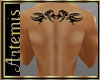 :Artemis:Back Tattoo