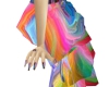 Rainbow Dainty Nails