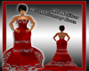 Red & Silver Anni. Gown