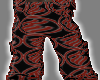 [KW] Black N Red Pants