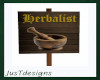 Herbalist Sign