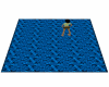 Retro Blue Carpet