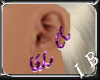Purple Barrel Earrings