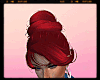 LINA IN RICH RED BUN
