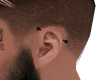 [G.T.K] Earrings Black