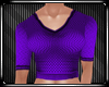 Purple Crop Sweater