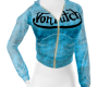 Blue dutch top