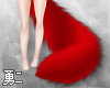 Y' Red Cat Floof Tail
