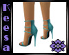 Cocktail Shoe Teal