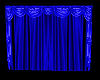 Blue Ani Curtain
