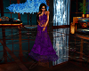 elegant purple dress