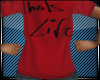 Red Thats life Tee