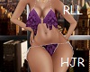 Purple Silver RLL Bikini