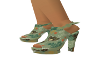 Green Butterfly Shoes