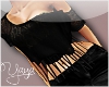 Fringe off shoulder Top