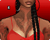 RLL. Full Tats Babe Red