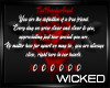 WickedKittenCal Sticker