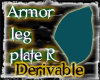Armor leg plate R deriv