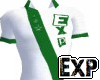 EXP Tex Polo White/Green