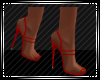 Red Stiletto Sandals