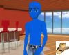 Blue Male Avatar