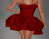 SM Red Ruffle Dress