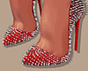 Red l Cocktail Heels