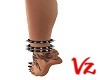 Ankle spikes left cuff
