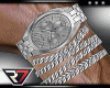 CR7 SILVER WATCH.17