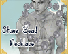!A| Stone Bead Necklace