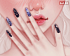 w. Cute Ametist Nails