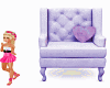 Lilac Childs Room Chair