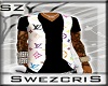 [SZ] Black LV vest&shirt