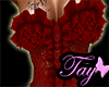 [Tay] Strapless Crimson