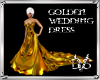 Golden Wedding Dress