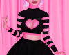 Knit Shirt + Skirt Pink